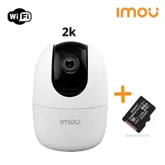 IMOU - Camara seguridad Ranger2-2K + Memoria de grabacion