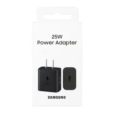 SAMSUNG - Cargador Samsung 25W para A13 A12 A14 Adaptador Ecologico GAN Negro