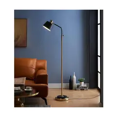 GENERICO - Lámpara de Pie Black Vintage