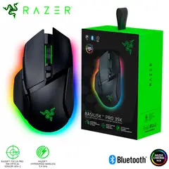 RAZER - Mouse Gaming Basilisk V3 Pro 35K Inalámbrico USB RGB Negro