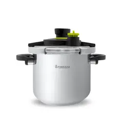 FINEZZA - Olla a presion de 8 Litros Acero Inoxidable FZ-858AP-IN