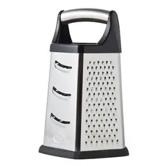 FINEZZA - Rallador de Acero Inoxidable 5 Caras Profesional Ilko 1122330
