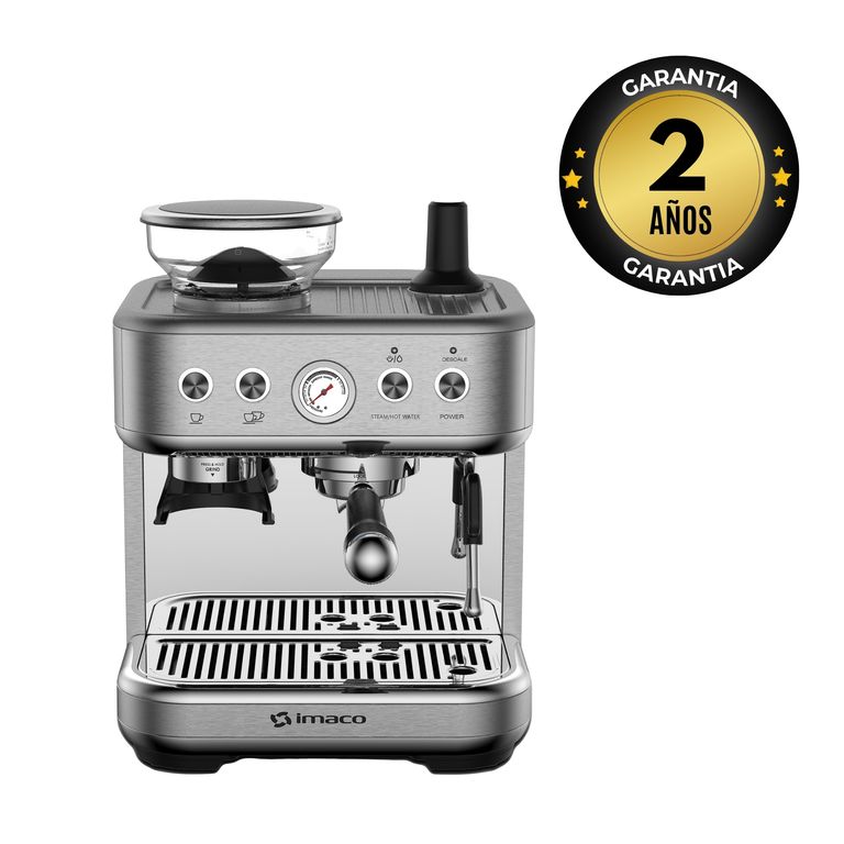 Cafetera Espresso y Capuccino 15 bares c/molinillo IECMG1570 Imaco