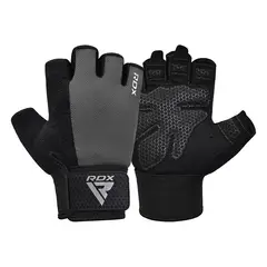 RDX - Guantes para Levantamiento de Pesas RDX W1H Plus Gris - M