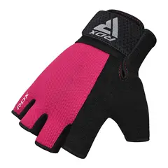 RDX - Guantes para Levantamiento de Pesas RDX W1H Plus Rosado - L