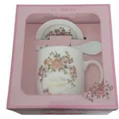 GENERICO - Taza de Cerámica con Frase para Mamá  450ml