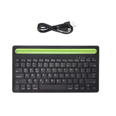 SEISA - Teclado Soporte Recargable Inalambrico Bluetooth iPad Tablet Laptop