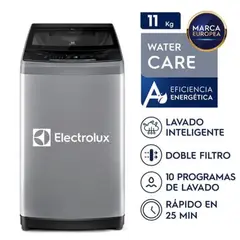 ELECTROLUX - Lavadora Carga Superior 11kg Premium Care Gris EWIW11F2USVG