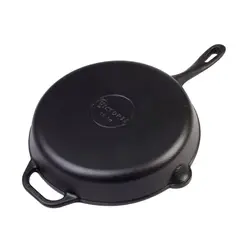VICTORIA - SARTEN DE HIERRO FUNDIDO 30 CM (20") PRECURADO