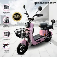 VELOX - Moto Eléctrica para Adultos «EcoRider» Pink