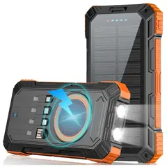 SANC - Cargador Portatil Solar 40000mah 225w Carga Rapida Power Bank