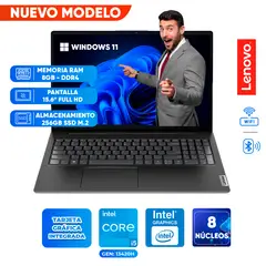 LENOVO - Laptop V15 G4 IRU, Core i5-13420H, 8GB DDR4, 256GB SSD, 15.6 FULL HD