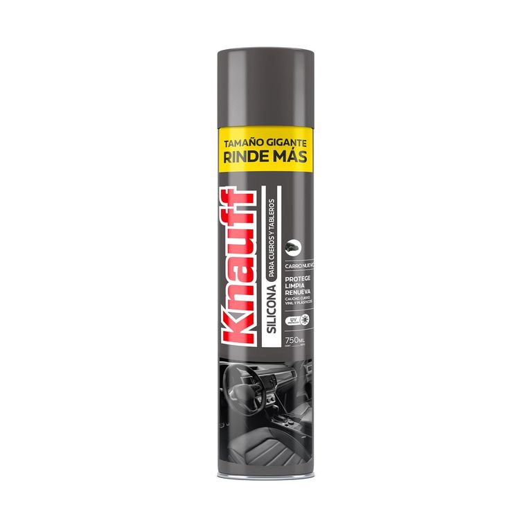 Silicona para Cueros y Tableros Aroma Carro Nuevo 750 ml