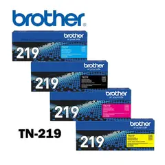 BROTHER - KIT x 4 TONER TN-219 NEGRO y COLORES ORIGINAL