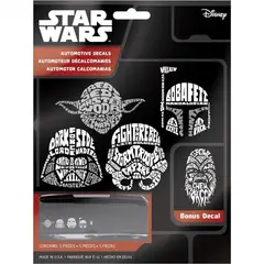 STAR WARS - Adhesivos para ventana de Auto