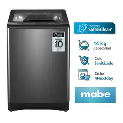MABE - Lavadora Automática 14kg LMA4120WDGBB0 Diamond Gray