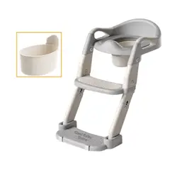 GENERICO - ASIENTO DE ENTRENAMIENTO INFANTIL CON ESCALERA REGULABLE