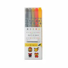 POKEMON - Center Set de 5 Marcadores Doble Punta Japon