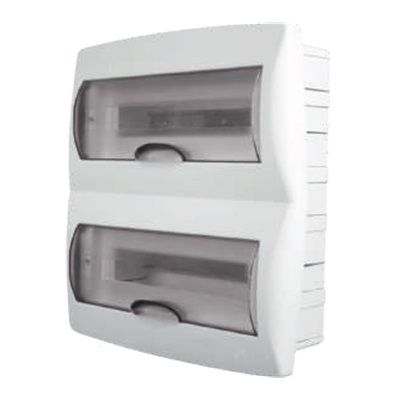 TABLERO ELÉCTRICO P/EMPOTRAR 24 POLOS - CON TAPA - STAR (PERUANO)