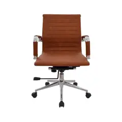 OFIDEAS - Silla De Oficina Ergonómica Gerente Boss Color Camel