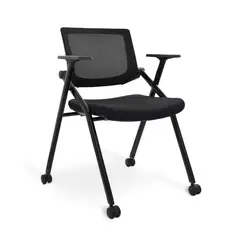 OFIDEAS - Silla Fija Con Ruedas Personal Passport Negro