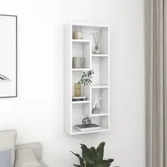 GENERICO - Repisa Librero Flotante Melamina Blanca 100x50cm