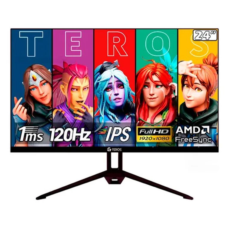 Monitor Teros TE-2415S 238″ IPS FHD 120Hz 1Ms