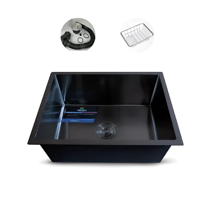 LAVADERO DE COCINA ACERO NEGRO INF-5945B