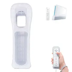 NINTENDO - Funda de Silicona Transparente para Wii Remote Reacondicionado