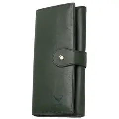 ARMUZ - Billetera de Cuero Vacuno 8303 con RFID. Mujer