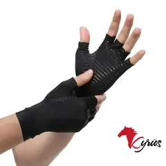 NO LOGO - Guantes De Compresión Con Cobre Alivia Artritis Talla M