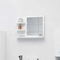 GENERICO - Mueble de Baño Lumina Espejera con Repisas Estilo Nórdico