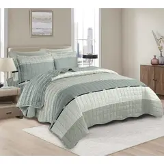 GOLDSUN - CUBRECAMA EN 3 PIEZAS DE 2 PLAZAS