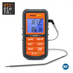 THERMOPRO - Termómetro de cocina digital TP06B programable