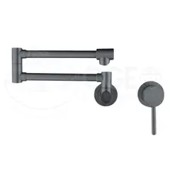 FRATELLI - MEZCLADORA DE COCINA GIRATORIO 360 GRADOS  A LA PARED GRIS