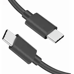 GENERICO - Cable de carga y datos Romax Tipo C a C 60W 6A de 1m