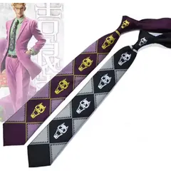 GENERICO - Corbata Anime JOJOS  Kira Yoshikage Versión Negra