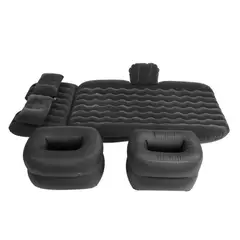 SINOCAMCO - COLCHON INFLABLE PARA COCHE COLOR NEGRO