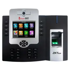 ZKTECO - ZKTECO ICLOCK880 Control Biometrico de Acceso y Asistencia por Huella y Tarjeta