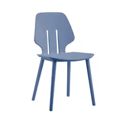 TUGO - Silla Auxiliar Juan Plástico Azul Oscuro