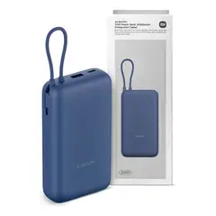 XIAOMI - Power Bank Xiaomi 33w 20000mAh Batería Portátil Con Cable Azul