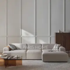 GENERICO - Sofá Derecho Seccional Esquinero Gala 4 Plz Tejido - Beige