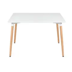 TU MESITA - Mesa Práctica de Comedor Alanis 2 Rectangular color Blanco