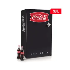NOSTALGIA - Frigobar NEGRO 90 Lt Coca Cola CRF32BKCK