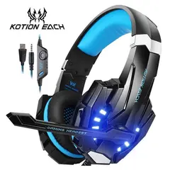 KOTION EACH - Auriculares Gamer Pro - Para Pc Laptop Y Celular - Kotion G9