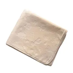 WAWA PIMA - MANTA REVERSIBLE PLUSH - JACKARD BEIGE