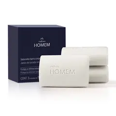 NATURA - Homem Jabón en barra para hombre x 3 und ekos