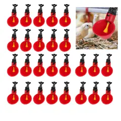 GENERICO - BEBEDEROS AUTOMÁTICOS GALLINA, POLLO, CODORNIZ PACK 26 UNIDS