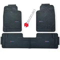 GENERICO - Piso De Jebe PVC Universal 3 Piezas Auto Camioneta Suzuki