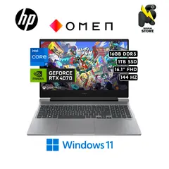 HP - Laptop Gaming OMEN 16-AE0075CL /i7-14700HX/ 16 GB RAM/ 1.0TB SSD/ VIDEO RTX 4070 8 GB/ 16.1"FHD